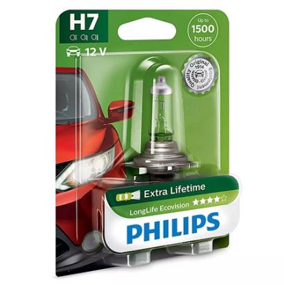 BEC H7 LONGLIFE ECOVISION PHILIPS EuroGoods Quality