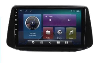 Navigatie Auto Multimedia cu GPS Hyundai i30 2017 - 2021, Android, Display 9 inch, 2 GB RAM si 32 GB ROM, Internet, 4G, Aplicatii, Waze, Wi-Fi, USB, Bluetooth, Mirrorlink