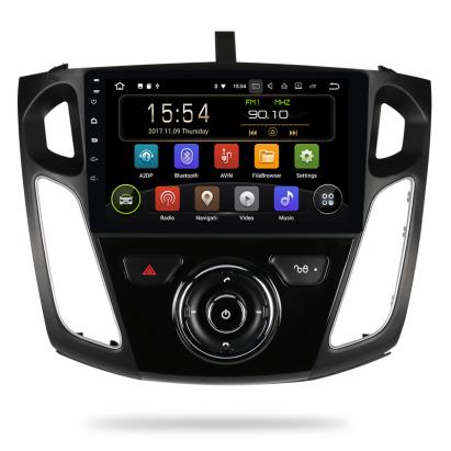 Navigatie Auto Multimedia cu GPS Ford Focus 2012 - 2018, Slot SIM 4G, Android, 2 GB RAM + 16 GB ROM, Internet, Aplicatii, Waze, Wi-Fi, USB, Bluetooth, Mirrorlink