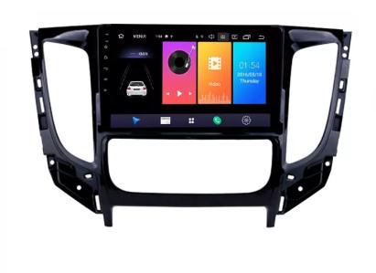 Navigatie Auto Multimedia cu GPS Mitsubishi L200 (2014 - 2020) 4 GB RAM + 64 GB ROM, Slot Sim 4G pentru Internet, Carplay, Android, Aplicatii, USB, Wi-Fi, Bluetooth