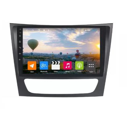 Navigatie Auto Multimedia cu GPS Mercedes E Class W211 CLS W219, 4 GB RAM + 64 GB ROM, Slot Sim 4G pentru Internet, Carplay, Android, Aplicatii, USB, Wi-Fi, Bluetooth