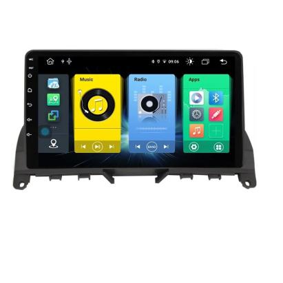 Navigatie Auto Multimedia cu GPS Mercedes C Class W204 (2006 - 2012), 4 GB RAM + 64 GB ROM, Slot Sim 4G pentru Internet, Carplay, Android, Aplicatii, USB, Wi-Fi, Bluetooth