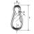 CARABINA ZINCATA CU FILET 8MM / 10MM EuroGoods Quality