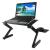 Masa pentru laptop, pliabila, ajustabila, ventilator cu USB, mouse pad detasabil, 48x27x48 cm, Isotrade GartenVIP DiyLine