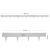 Gard pentru gradina din plastic flexibil, set 3 buc, 800x100/200 mm, 2.40 m GartenVIP DiyLine