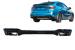 Difuzor Bara Spate Evacuare Dubla Negru Lucios BMW 2 Series F44 Gran Coupé (2020-up) M235I Design Performance AutoTuning