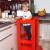Inaltator multifunctional/ajutor de bucatarie pentru copii, ajustabil, lemn, rosu, 39x52x90 cm, Springos GartenVIP DiyLine