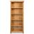 Biblioteca cu 5 Rafturi din Lemn Masiv Stejar, Dimensiuni 60x22x140 cm, Culoare Maro