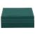 Cutie pentru bijuterii, catifea, verde, 28x19.5x7cm, Springos GartenVIP DiyLine