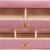 Cutie pentru bijuterii, MDF, piele ecologica si catifea, roz si bej, cu oglinda, 17.5x14x12.5 cm, Springos GartenVIP DiyLine
