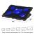 COOLING PAD LAPTOP 5 FANS 2 USB PLATINET EuroGoods Quality