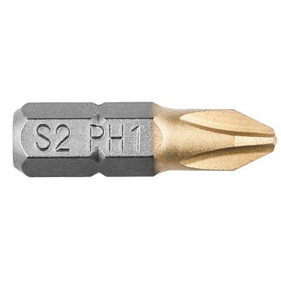 Set biti PH1X25mm 1/4" 2buc. GRAPHITE 57H960 HardWork ToolsRange