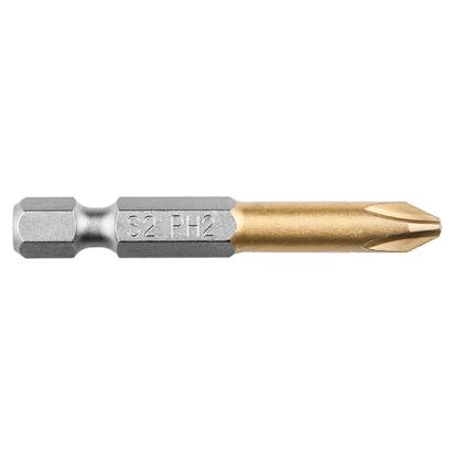 Bit PH2x50mm 1/4" 2buc. GRAPHITE 57H979 HardWork ToolsRange