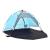 Cort de Plaja sau Camping tip Pop-Up pentru 2 Persoane, Dimensiuni 215x135x140 cm, Albastru/Gri