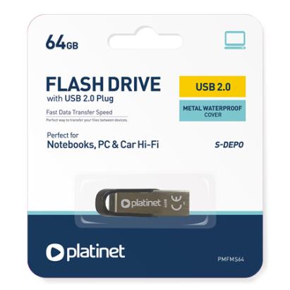 FLASH DRIVE USB S-DEPO 64GB PLATINET EuroGoods Quality