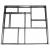 Matrita cu Contur pentru Turnat Pavaj din Beton, Sablon Forma de Dale Dreptunghiulare Combinate, Grosime 4 cm