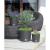Ghiveci decorativ de flori, rotund, maro, 40x37.5 cm, Rato Round GartenVIP DiyLine