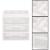 Organizator cosmetice, plastic, 4 niveluri, 3 sertare, alb, 23.3x17x26.5 cm, Springos GartenVIP DiyLine