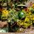 Decoratiune gradina, metalica, broasca cu galeata, 23x16x33 cm GartenVIP DiyLine