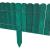 Gard de gradina decorativ din lemn, verde, 200x30 cm GartenVIP DiyLine