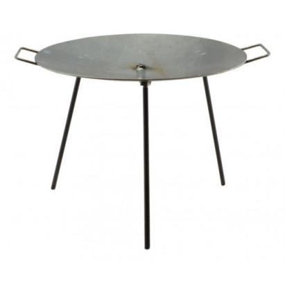 Disc pentru gratar, metalic, cu picioare si agatator, 48.7x32 cm, Perfect Home  GartenVIP DiyLine