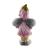 Decoratiune gradina, ceramica, inger cu flori, 33x20x54 cm GartenVIP DiyLine