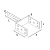 Suport grinda metalic, zincat, 140 mm, Strend Pro GartenVIP DiyLine