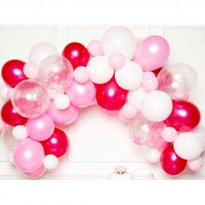 Set ghirlanda 70 baloane roz StarHome GiftGalaxy