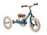 Bicicleta fara pedale vintage, otel, albastru, Trybike EduKinder World
