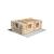 Set constructie arhitectura Vario Suitcase, 72 piese din lemn, Walachia EduKinder World