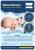 Saltea Pat 70x140 Somnart Memory cu husa protectie impermeabila pentru bebelusi si copii, Rachete Relax KipRoom