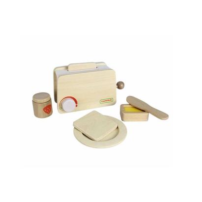 Set toaster de jucarie, din lemn, +3 ani, Masterkidz EduKinder World