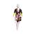 Set de croitorie hainute pentru papusi Couture Lizzy Pop Art, Dress Your Doll EduKinder World