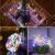 Instalatie luminoasa, multicolor, interior, 3xAA, IP20, 100 LED, 10 m GartenVIP DiyLine