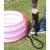 Pompa aer manuala pentru saltele si piscina gonflabila, cu 3 varfuri, 30 cm, Bestway GartenVIP DiyLine