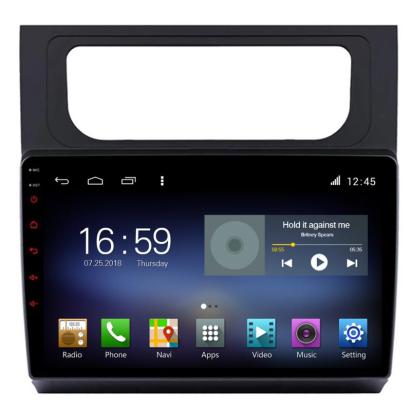 Navigatie dedicata VW Touran 2010-2016 F-touran3 Octa Core cu Android Radio Bluetooth Internet GPS WIFI DSP 8+128GB 4G CarStore Technology