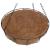 Ghiveci decorativ cu lant, rotund,​​​​​​​ nuca de cocos, 35x35x17 cm  GartenVIP DiyLine