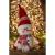 Decoratiune Craciun, om de zapada cu esarfa, rosu, 17x49 cm, Jumi GartenVIP DiyLine