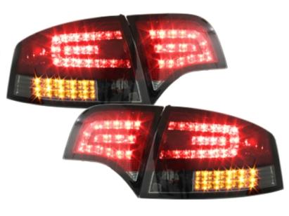 Stopuri LED Audi A4 B7 Sedan (2004-2008) LED Blinker Rosu Fumuriu Performance AutoTuning