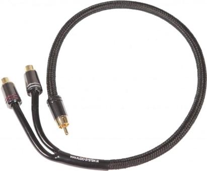 SISTEM AUDIO Cablu YR-RCA de înaltă calitate (pereche)
Cablu OFC YR-RCA de 300 mm (2x F și 1x conector M) cu SNAKE SKIN
Conector metalic masiv cu fantă oblică de 8 ori cu pachet blister CarStore Technology