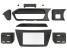 Connects2 CT23MB25 2DIN Kit rama Mercedes Clasa C W204 RHD Negru CarStore Technology
