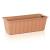 Jardiniera pentru flori cu sistem irigatie, 11 L, 60x18x14 cm, maro, Prosperplast,Jardiniera pentru flori cu sistem irigatie, 11 L, 60x18x14 cm, maro, Prosperplast GartenVIP DiyLine