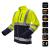 Geaca de lucru, reflectorizanta, lana polara, galben, model Visibility, marimea XL/56, NEO GartenVIP DiyLine
