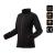 Geaca din lana polara pentru femei, model Woman Line, negru, marimea L/40, NEO GartenVIP DiyLine