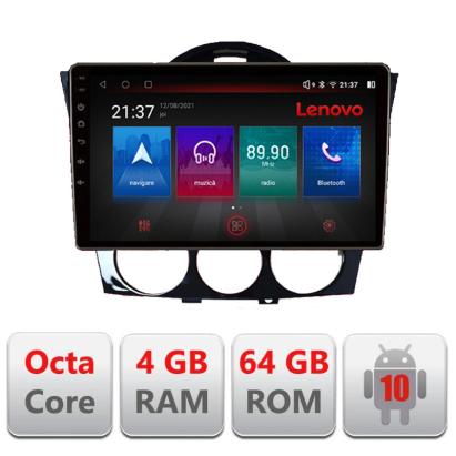 Navigatie dedicata Mazda RX8 2008-2011  Android radio gps internet Lenovo Octa Core 4+64 LTE kit-rx8-11+EDT-E509-PRO CarStore Technology