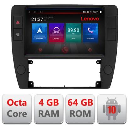 Navigatie dedicata Passat B5 1997-2004  Android radio gps internet Lenovo Octa Core 4+64 LTE kit-b5+EDT-E509-PRO CarStore Technology