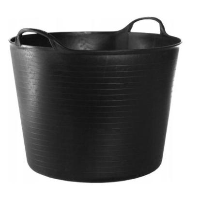 Galeata pentru constructii, rotunda, flexibila, neagra, 42 L, Artool GartenVIP DiyLine