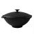 Oala de fonta tip wok, cu capac, 51.5x26 cm, Perfect Home GartenVIP DiyLine