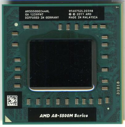 Procesor Laptop AMD A8-5500M 3.20GHz, Socket FM2, 4MB Cache NewTechnology Media