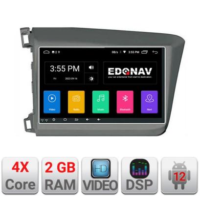 Navigatie dedicata Honda Civic 2012-2015 A-132 2+16 GB Android Waze USB Navigatie  Internet Youtube Radio CarStore Technology